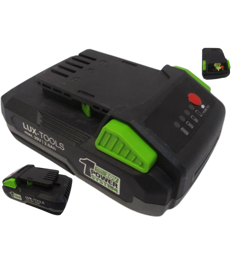 AKUMULATOR 20V LUX-TOOLS AK-20/2.0 2.0Ah LI-ION – BATERIA