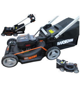 KOSIARKA AKUMULATOROWA Z NAPĘDEM WORX WG749E 40V 46CM BEZSZCZOTKOWA 2X20V