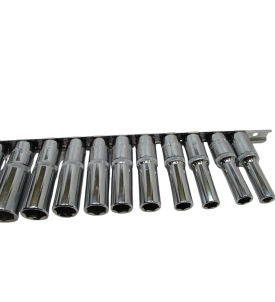 ZESTAW NASADEK 1/2" DŁUGIE NASADKI 16SZT 8-24MM KLUCZE NASADOWE LISTWA