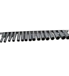 ZESTAW NASADEK 1/2" DŁUGIE NASADKI 16SZT 8-24MM KLUCZE NASADOWE LISTWA