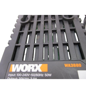 ŁADOWARKA ZASILACZ  DO BATERII WORX WA3880 -  POWER SHARE 20V 2A