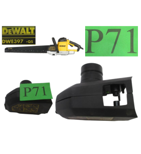 OBUDOWA ODPYLANIE POKRYWA BOCZNA  DO PIŁY ALIGATORA DeWalt DWE397 PILARKI