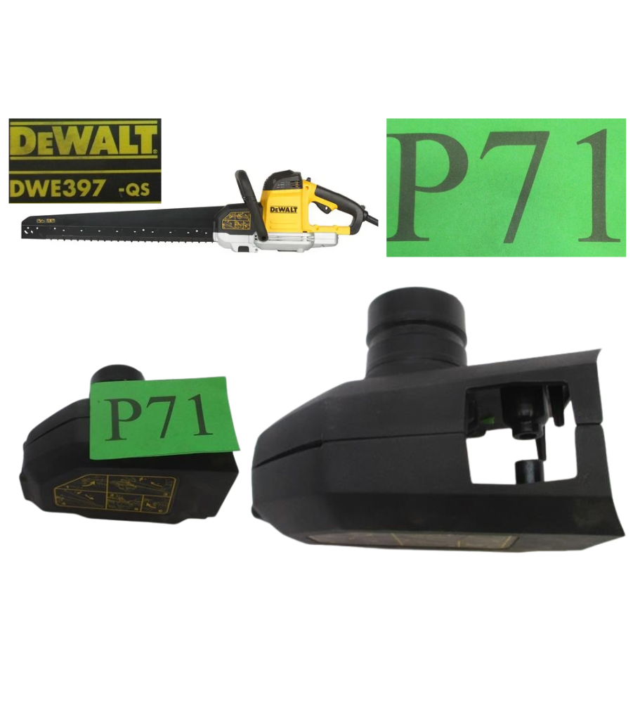 OBUDOWA ODPYLANIE POKRYWA BOCZNA  DO PIŁY ALIGATORA DeWalt DWE397 PILARKI