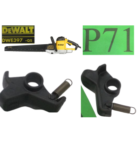 WŁĄCZNIK PRZYCISK BLOKADY  DO PIŁY ALIGATORA DeWalt DWE397 PILARKI