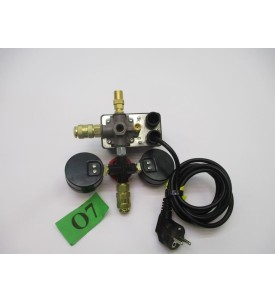 PRESOSTAT WYŁĄCZNIK CIŚNIENIOWY DO KOMPRESORA / SPRĘŻARKI – NAKRĘCANY – KOMPLETNY Z MANOMETREM I PRZEWODEM