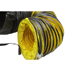 RURA WĄŻ ELASTYCZNY DO NAGRZEWNICY DO TRANSPORTU CIEPŁEGO POWIETRZA 30CM 5M