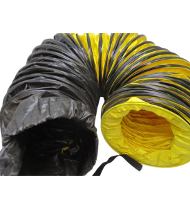 RURA WĄŻ ELASTYCZNY DO NAGRZEWNICY DO TRANSPORTU CIEPŁEGO POWIETRZA 30CM 5M