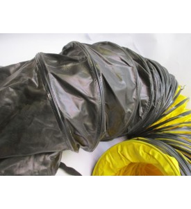 RURA WĄŻ ELASTYCZNY DO NAGRZEWNICY DO TRANSPORTU CIEPŁEGO POWIETRZA 30CM 5M