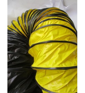 RURA WĄŻ ELASTYCZNY DO NAGRZEWNICY DO TRANSPORTU CIEPŁEGO POWIETRZA 30CM 3M