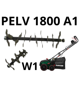 WAŁEK DO WERTYKULATORA AREATORA PARKSIDE PELV 1800 A1 NOŻE 42CM