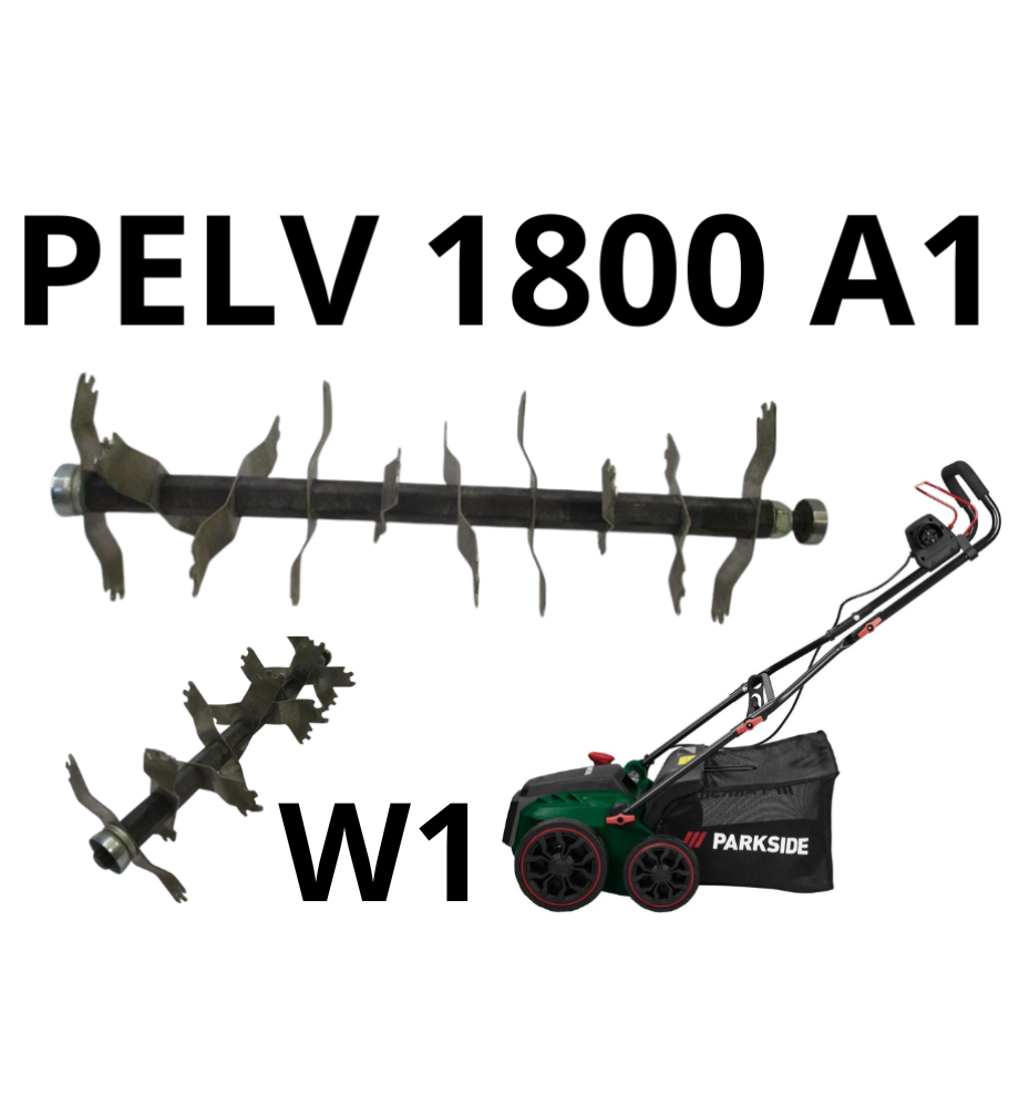 WAŁEK DO WERTYKULATORA AREATORA PARKSIDE PELV 1800 A1 NOŻE 42CM