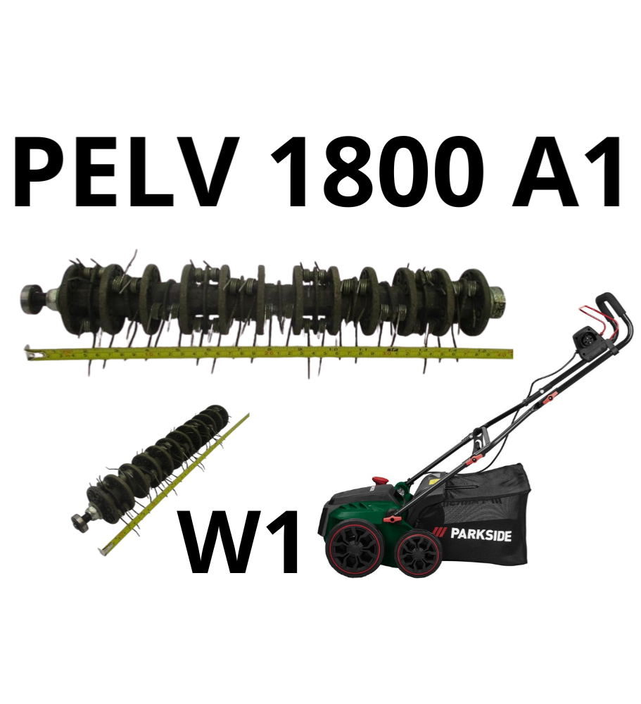 WAŁEK DO WERTYKULATORA AREATORA PARKSIDE PELV 1800 A1DRUTY AREACJA 42CM