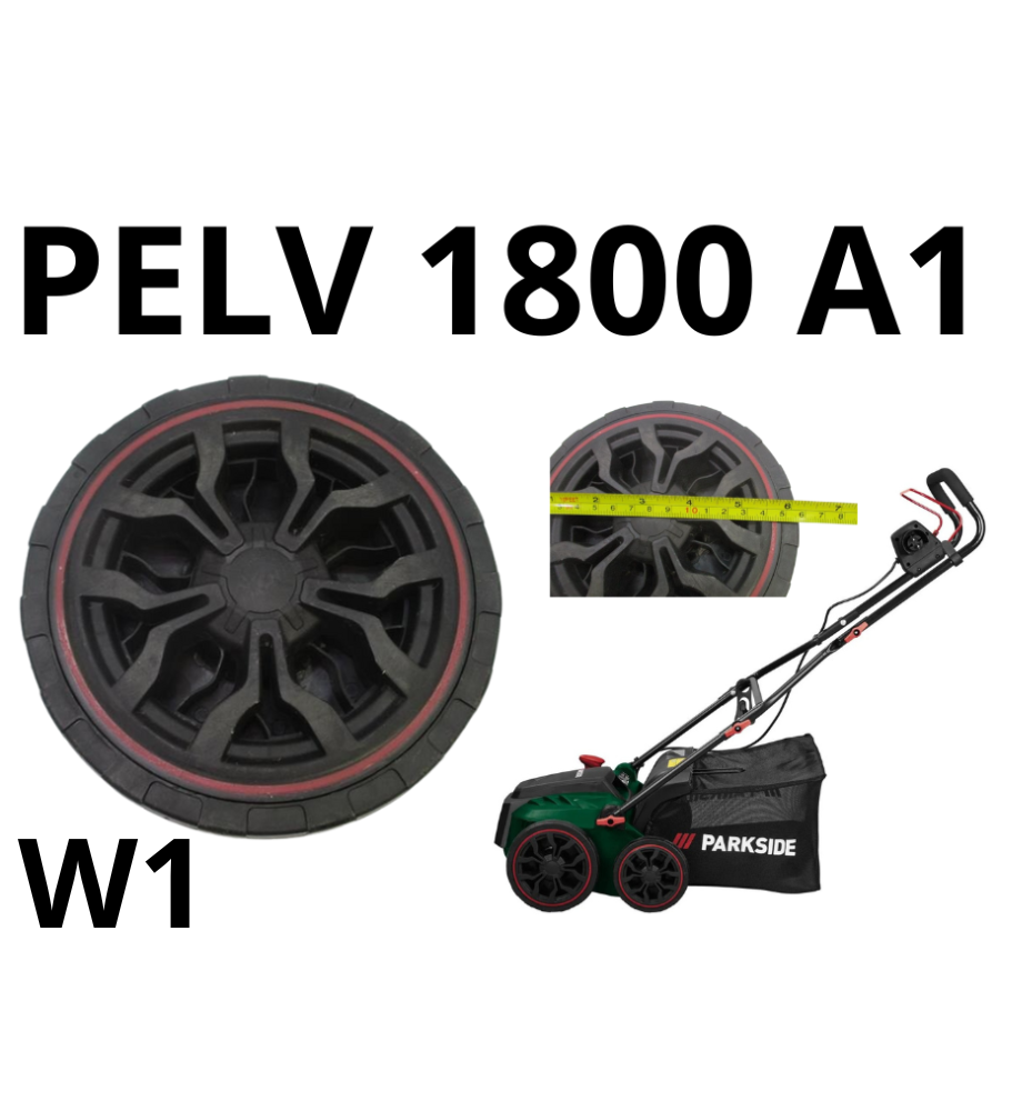 KOŁO TYLNE DO WERTYKULATORA AREATORA PARKSIDE PELV 1800 A1