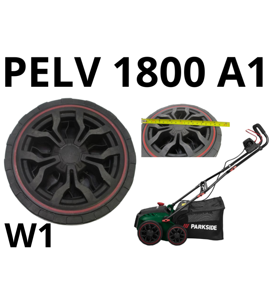 KOŁO PRZEDNIE DO WERTYKULATORA AREATORA PARKSIDE PELV 1800 A1