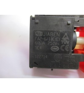 WŁĄCZNIK WYŁĄCZNIK FA2-6/1BE JIABEN 6A 250V DO WIERTARKI GRAPHITE 58G505 P74