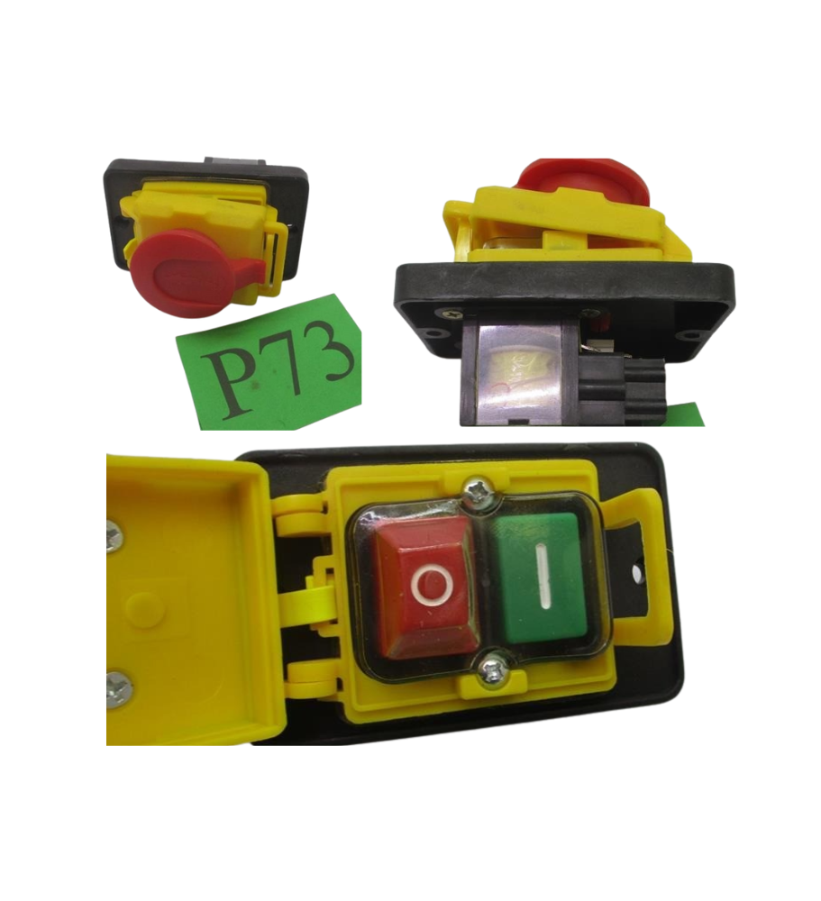 WŁĄCZNIK WYŁĄCZNIK ELEKTROMAGNETYCZNY KJD12 KEDU 10A 250V DO PIŁY SZLIFIERKI WIERTARKI P73