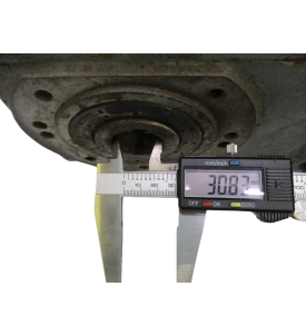 MOTOREDUKTOR SILNIK Z PRZEKŁADNIA  NORD SK 90L/4 BRE20 1.5KW 74 OBR/MIN. 230/400V KĄTOWY
