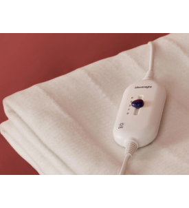 KOC ELEKTRYCZNY / MATA NA ŁÓŻKO – PRZEŚCIERADŁO 150 × 80 cm – SILENTNIGHT – PODKŁAD GRZEWCZY