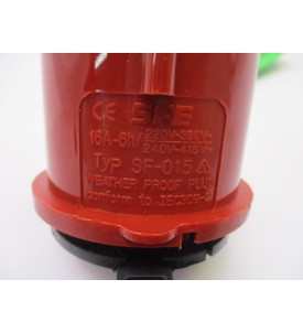 Wtyczka przemysłowa (siłowa) CEE – 16A, 400V (trójfazowa)