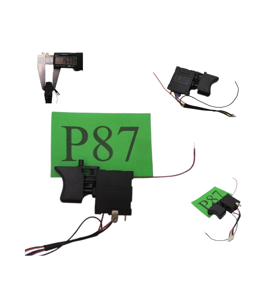 WŁĄCZNIK / PRZEŁĄCZNIK JC15-2 36V DC 15A DO ELEKTRONARZĘDZI AKUMULATOROWYCH WYŁĄCZNIK