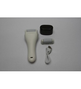 Elektryczny pilnik do stóp z wyświetlaczem LED | Akumulatorowy frez do pięt | Wodoodporny | 2 prędkości | USB