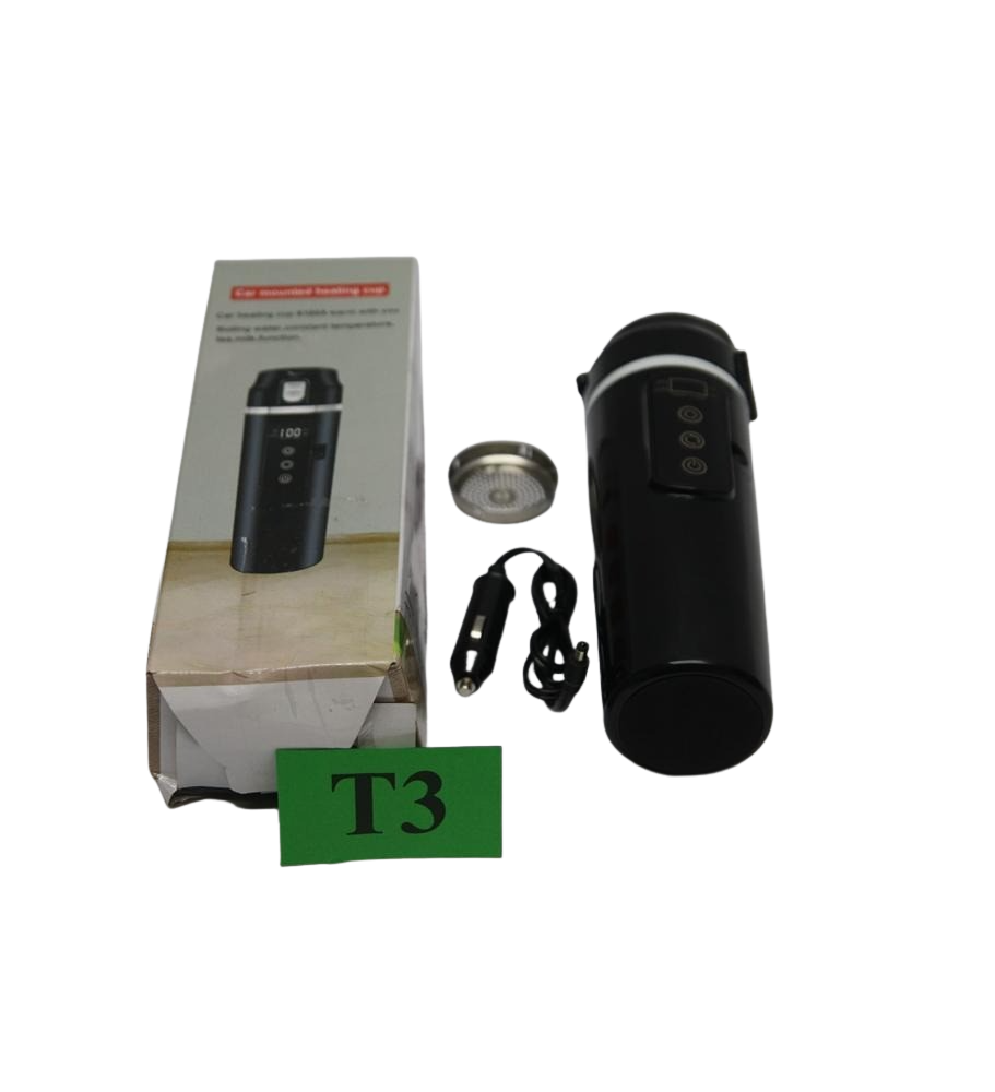 Podróżny Czajnik Samochodowy 12V/24V 400 ml | Elektryczny Kubek Termiczny | Regulacja Temperatury | Smart Touch |