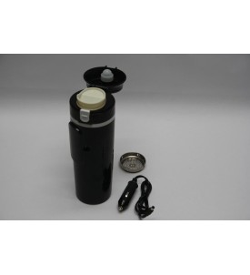 Podróżny Czajnik Samochodowy 12V/24V 400 ml | Elektryczny Kubek Termiczny | Regulacja Temperatury | Smart Touch |