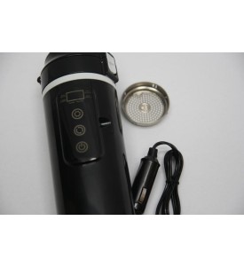 Podróżny Czajnik Samochodowy 12V/24V 400 ml | Elektryczny Kubek Termiczny | Regulacja Temperatury | Smart Touch |