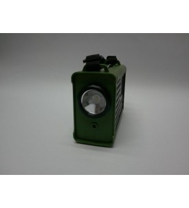 Radio Awaryjne FM z Korbką i Panelem Solarnym, Akumulator 12000 mAh, Bluetooth 5.0, Latarka LED, Lampka do Czytania, Powerbank