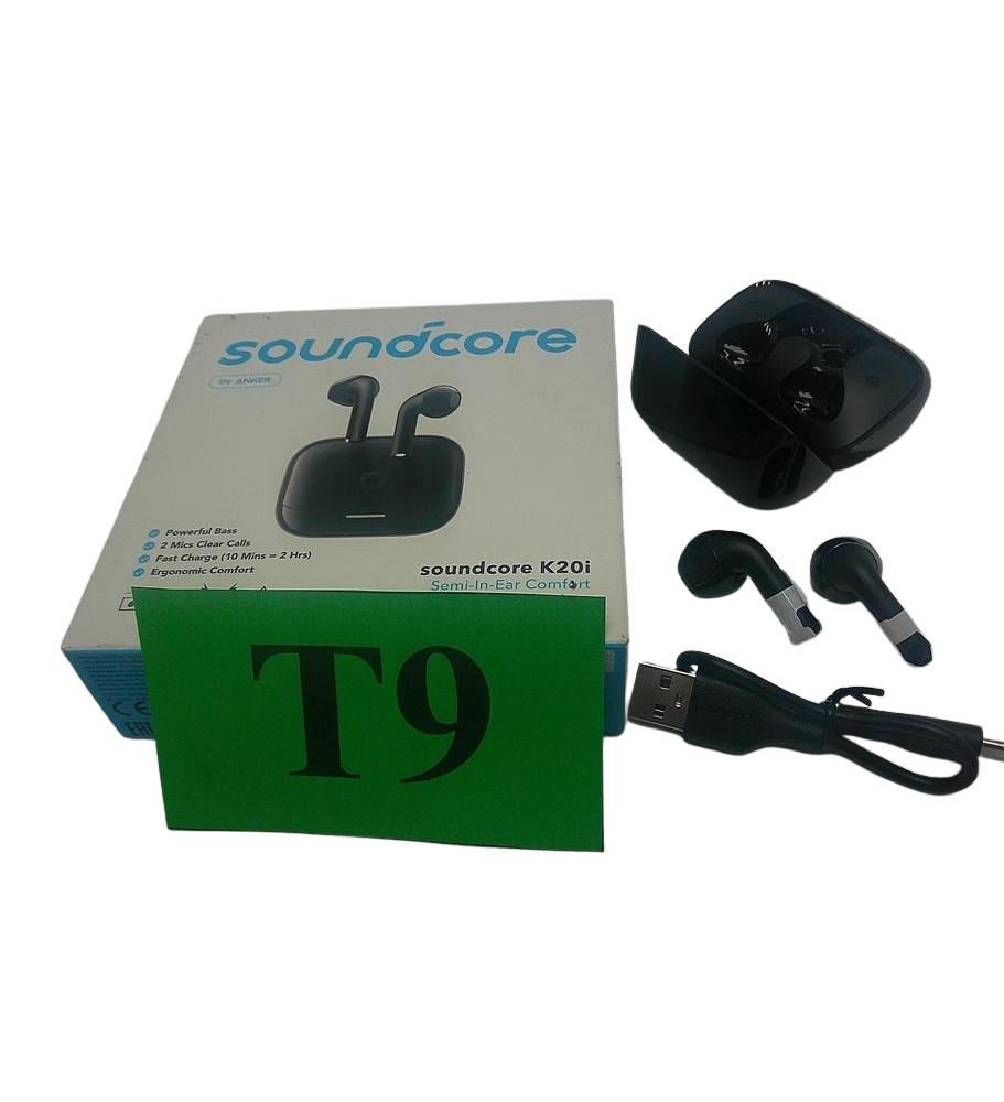 soundcore K20i by Anker Słuchawki Bezprzewodowe Bluetooth | 36H Pracy | BassUp | AI ENC | Bluetooth 5.3 | Półdouszne