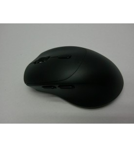 Klawiatura Bezprzewodowa z Myszą KC213 QWERTY | Zestaw 2.4 GHz | Ergonomiczna Podpórka | Uchwyt na Telefon | Czarna