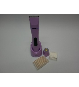 Depilator Virelle ZCB166 Elektryczny Trymer do Bikini | Precyzyjny Trymer do Depilacji | Bezpieczny | Kompaktowy, kolor Purple