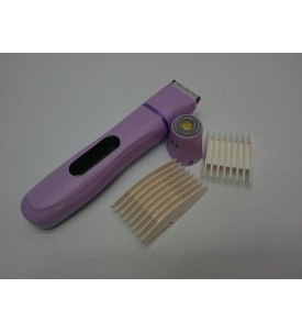 Depilator Virelle ZCB166 Elektryczny Trymer do Bikini | Precyzyjny Trymer do Depilacji | Bezpieczny | Kompaktowy, kolor Purple