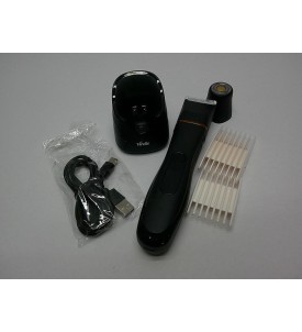 Depilator Virelle ZCB166 Elektryczny Trymer do Bikini | Precyzyjny Trymer do Depilacji | Bezpieczny | Kompaktowy, kolor Black
