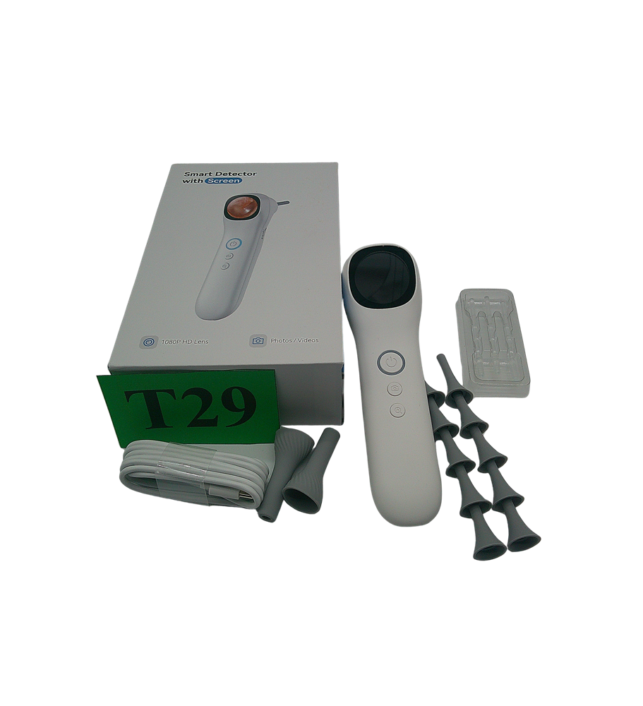 Smart Detector with Screen Otoskop z Kamerą HD 1080P | Kamera do Czyszczenia i Kontroli Ucha | Ekran | Zdjęcia i Filmy