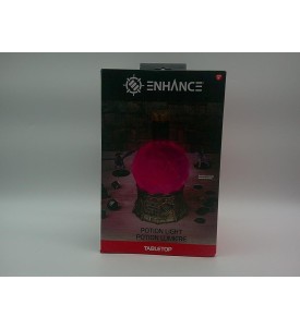 Enhance RPG Sorcerer's Potion Pink Lampka LED | Dekoracyjna Lampa Eliksir Czarodzieja | Różowa | Gaming