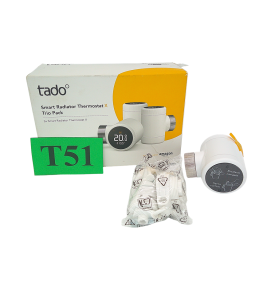 tado° X Zestaw 3 Bezprzewodowych Głowic Termostatycznych | Inteligentne Sterowanie Ogrzewaniem | Smart Home
