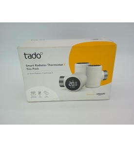 tado° X Zestaw 3 Bezprzewodowych Głowic Termostatycznych | Inteligentne Sterowanie Ogrzewaniem | Smart Home