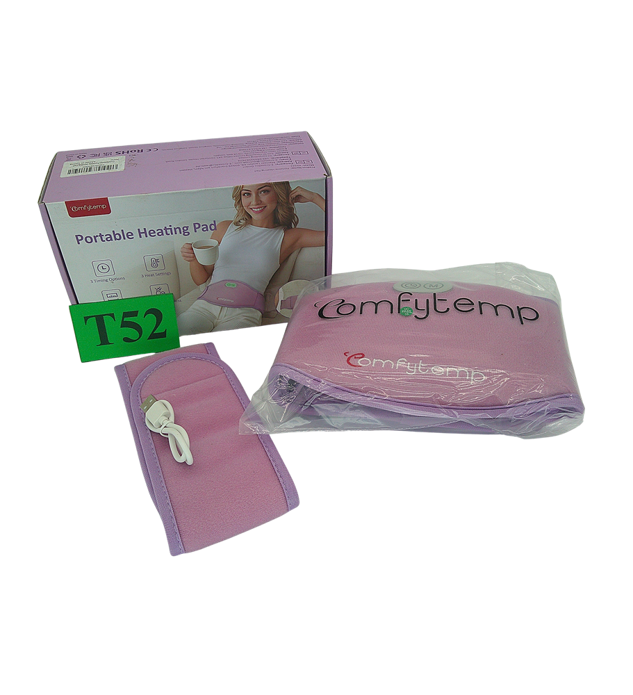 Comfytemp Elektryczny Termofor Ogrzewający | Pas Rozgrzewający na Brzuch i Plecy | Łagodzenie Bólów Menstruacyjnych | USB