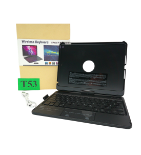 Etui Obrotowe z Klawiaturą RGB i Touchpadem do iPad / Tablet | Bluetooth | Podświetlane Klawisze | Obrotowe 360°