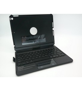 Etui Obrotowe z Klawiaturą RGB i Touchpadem do iPad / Tablet | Bluetooth | Podświetlane Klawisze | Obrotowe 360°