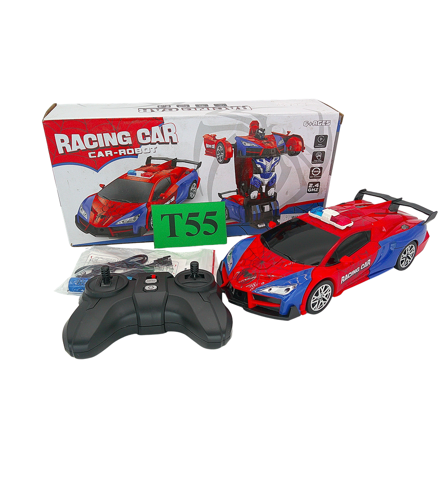 2w1 Spider-Man Samochód Zdalnie Sterowany RC 2,4 GHz | Auto Wyścigowe | Pojazd na Pilota | Marvel