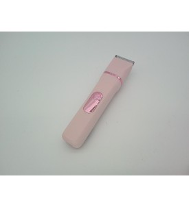 Trymer Damski 3w1 do Bikini i Ciała | Golarka Elektryczna z Wyświetlaczem LED | IPX7 | Ceramiczne Ostrza | USB | Różowy