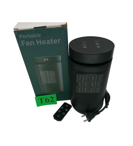 Mowend Ceramiczny Termowentylator 1500 W | Grzejnik Elektryczny 2w1 | Tryb ECO | Oscylacja 75° | Termostat