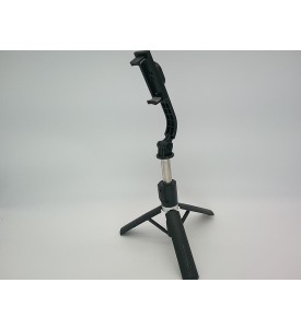 TUPWOON Q02MP Statyw Selfie Stick Bluetooth LED 114 cm | Pilot | 2 Lampy LED | Uchwyt na Telefon