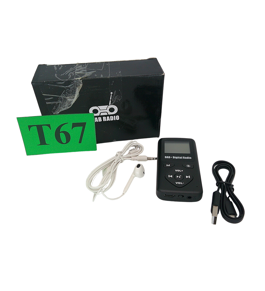 DAB-P7 Radio Cyfrowe DAB/DAB+ FM Bluetooth 4.0 | USB | Kompaktowy Odbiornik Radiowy