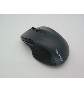 TECKNET Bezprzewodowa Mysz 2.4 GHz | Ergonomiczna | 6 Przycisków | 2600 DPI | Optyczna