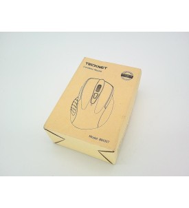 TECKNET Bezprzewodowa Mysz 2.4 GHz | Ergonomiczna | 6 Przycisków | 2600 DPI | Optyczna