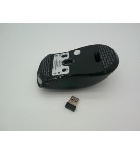 Bezprzewodowa Mysz z Czytnikiem Linii Papilarnych | 3 Tryby Połączenia | Bluetooth + 2.4 GHz | Ergonomiczna