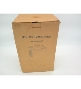 DH130 Mini Osuszacz Powietrza Biały | Kompaktowy Dehumidifier | Cichy Osuszacz do Domu | Pochłaniacz Wilgoci